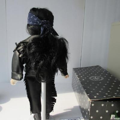 Tall Limited Edition #281/5000 Biker Doll In Box, Never Used, Primark Imperial