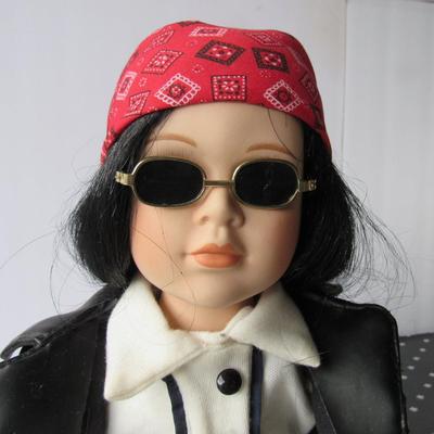 Tall Limited Edition #281/5000 Collectible Biker Doll, Unused, Primark Imperial