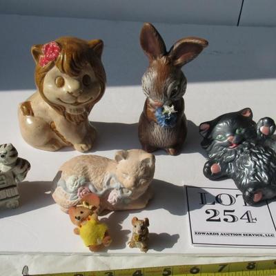 Lot of Ceramic and Resin Animals