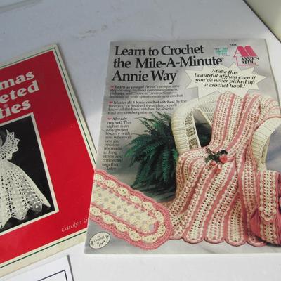 Lot of Crochet Booklets
