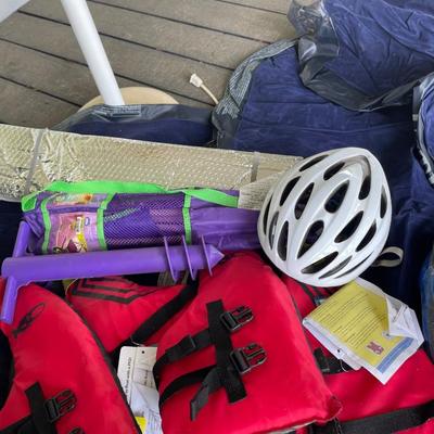 Sporting goods lot