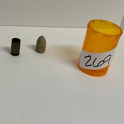 Military Civil War Bullet, 3 ringer