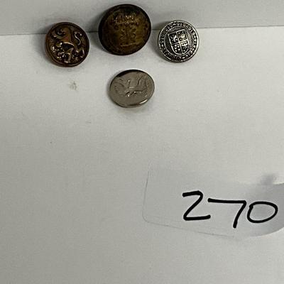 Military Civil War Button collectible Lot