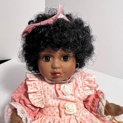 Franklin Heirloom Dolls Peaches Doll