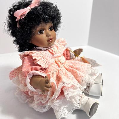 Franklin Heirloom Dolls Peaches Doll