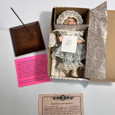 International Treasury Of Collectibles Angel Locks Doll, 1982, from Lee's Little Kids Club by Lee Taylor Middleton