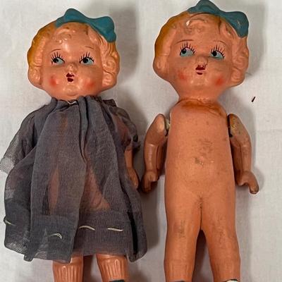 Antique German Bisque Doll Lot