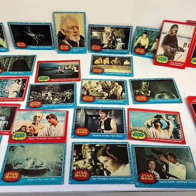 Star Wars Collectible Card Lot