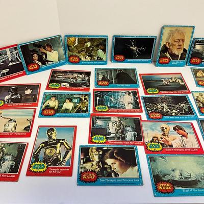 Star Wars Collectible Card Lot