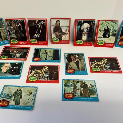 Star Wars Collectible Card Lot
