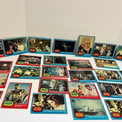 Star Wars Collectible Card Lot
