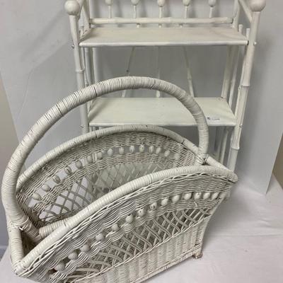 Magazine Rack/Shelf Lot