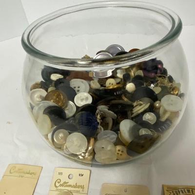 Vintage Button Lot