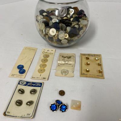 Vintage Button Lot