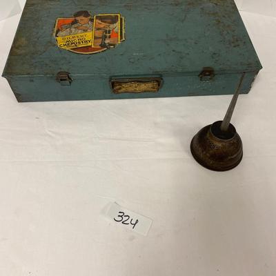 Gilbert Micro Chemistry Box Oil Can Lot
