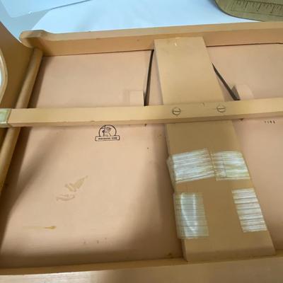 Vintage Lap Desk, Picture Frame Lot