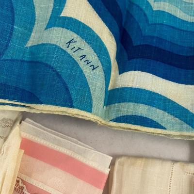 Vintage Linen Handkerchief Lot