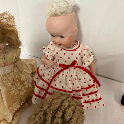 Vintage to Antique Doll Lot