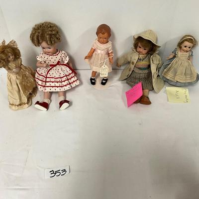 Vintage to Antique Doll Lot
