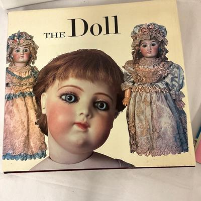 Doll Book & Stand Lot