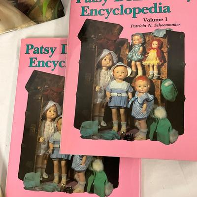 Doll Book & Stand Lot