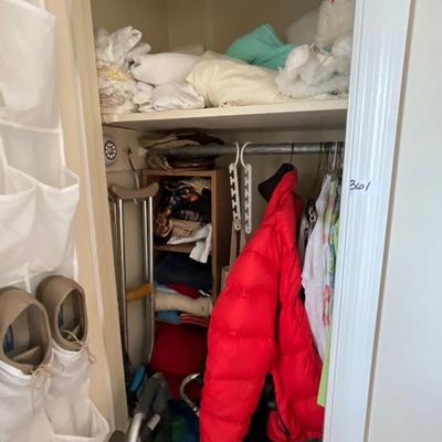 Closet contents lot