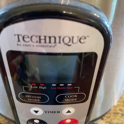 Technique pressure cooker