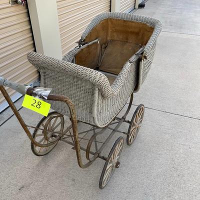 Antique Baby Carriage Stroller