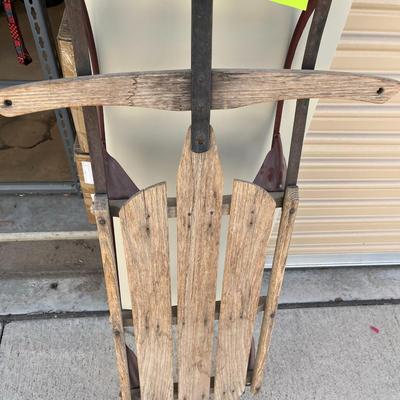 Another vintage antique snow Sled