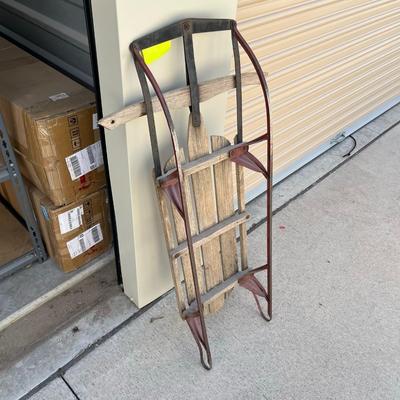 Another vintage antique snow Sled