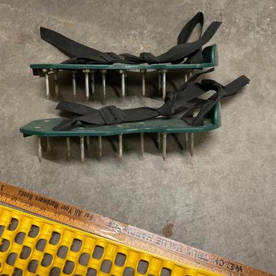 Subzero traction for your tires. and spike Aerator shoes,
