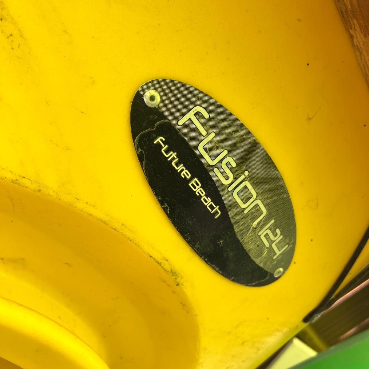 Yellow Fusion Kayak 124 by Future Beach Leisure