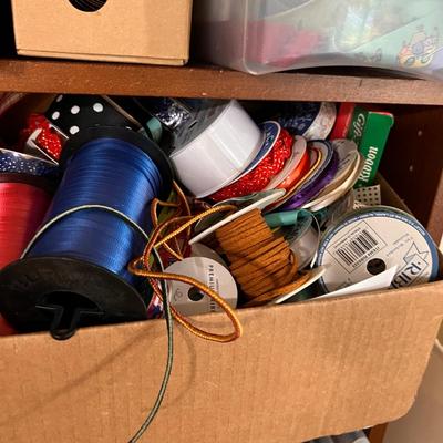 HUGE Lot of Ribbons - Boxes Full!