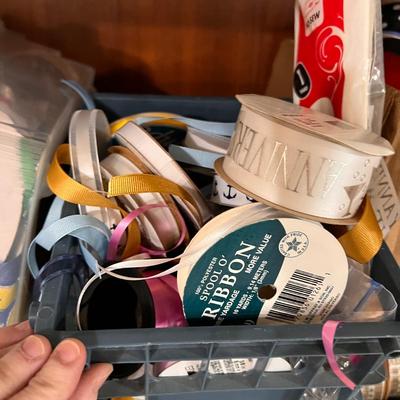 HUGE Lot of Ribbons - Boxes Full!