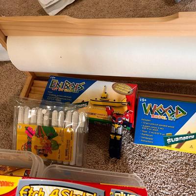 Lot of Kids Craft Supplies, Toys, Kits