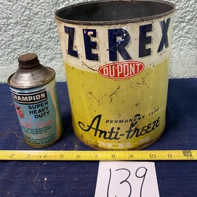 Vintage Auto Cans