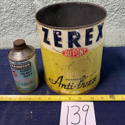 Vintage Auto Cans