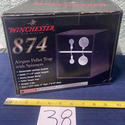 Winchester 874 Airgun Pellet Trap and Spinners