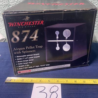 Winchester 874 Airgun Pellet Trap and Spinners