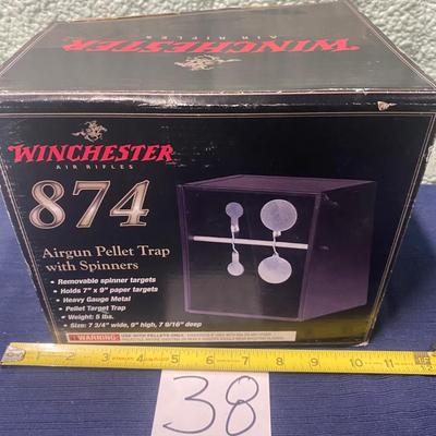 Winchester 874 Airgun Pellet Trap and Spinners