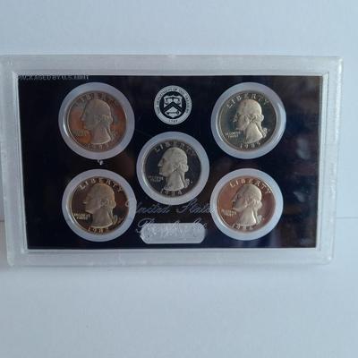 United States Proof Set 1982 -1986 Quarters