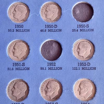 Rosevelt Dime Collection