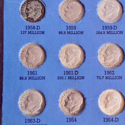 Rosevelt Dime Collection