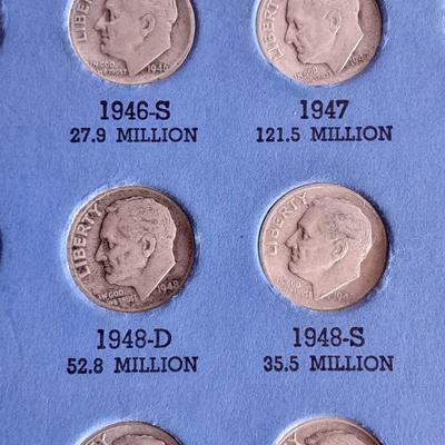 Rosevelt Dime Collection