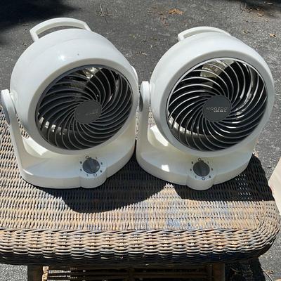 691 Two Woozoo Three Speed Fans