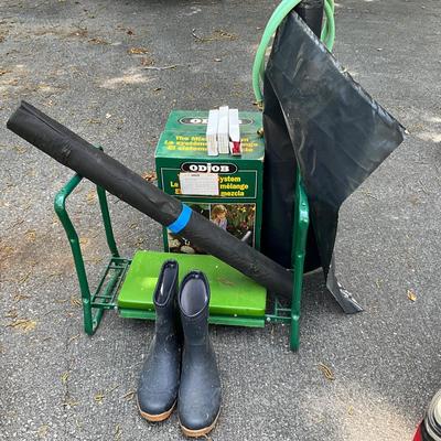 697 Garden Lot  with Stool and Mixing System
