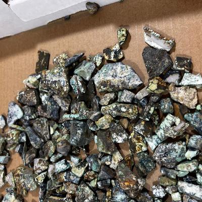 Box of rocks, Variscite 