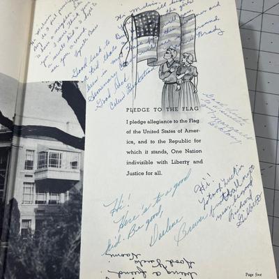 Jordan High 1952 and 1953 Yearbooks, Directories and Class Re-union Programs 
