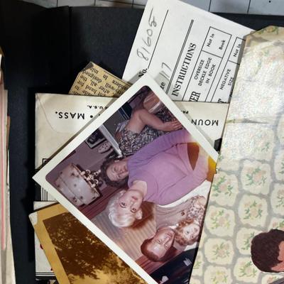 Photo Album Scrap Book from the 1960's era