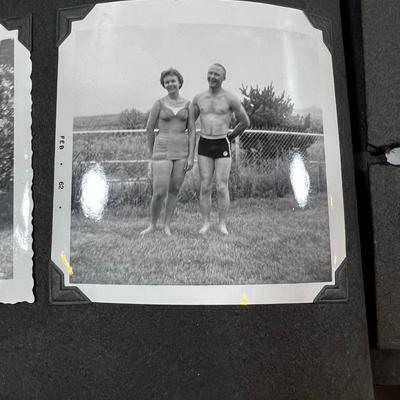 Photo Album Scrap Book from the 1960's era